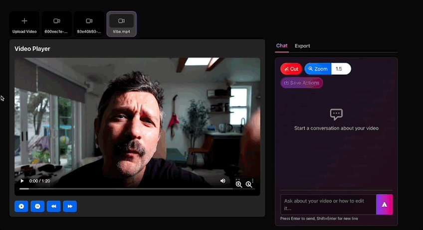 Edit in seconds demo